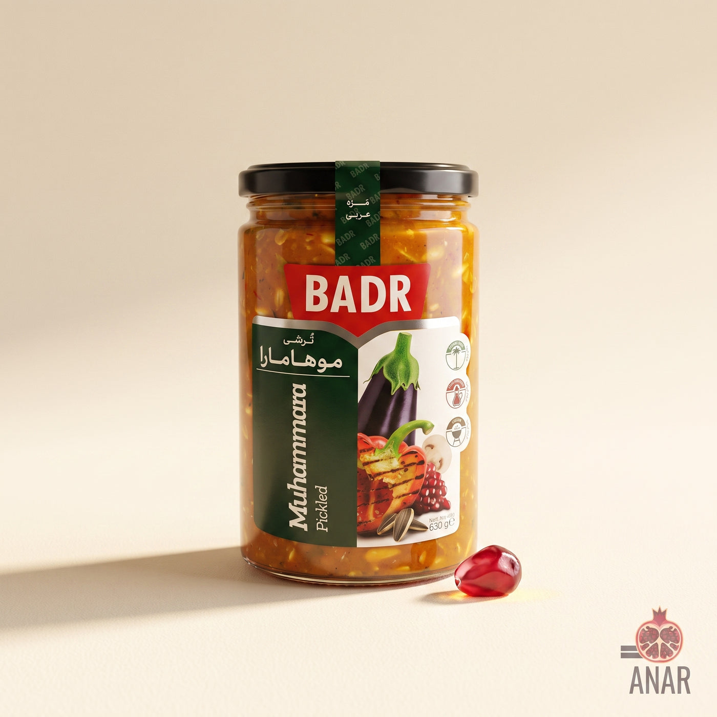 Torshi Muhammara Badr | Misto di Verdure Sott'aceto in Stile Arabo 370g