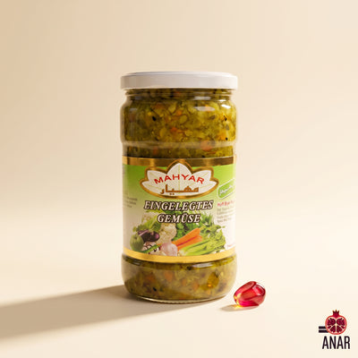 Torshi 7Bijar Mahyar 680g | Misto di Verdure Persiane Sott'aceto