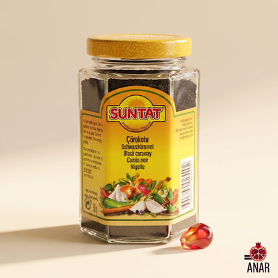 Suntat Çörekotu (Semi di Cumino Nero / Nigella) - 90g