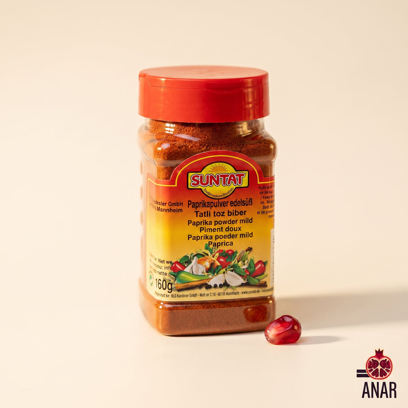 Suntat Tatlı Toz Biber (Paprika Dolce in Polvere) - 85g