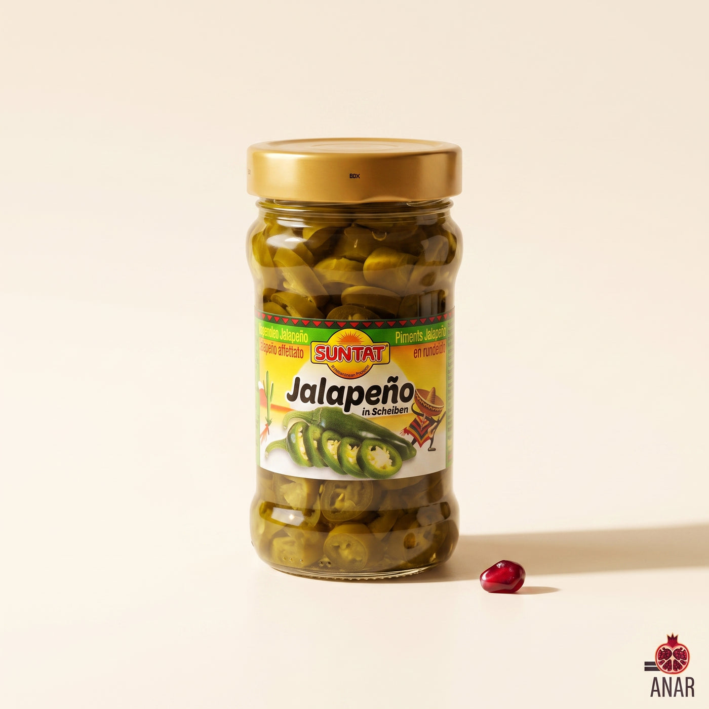 Suntat Jalapeño a Fette in Salamoia - 320g