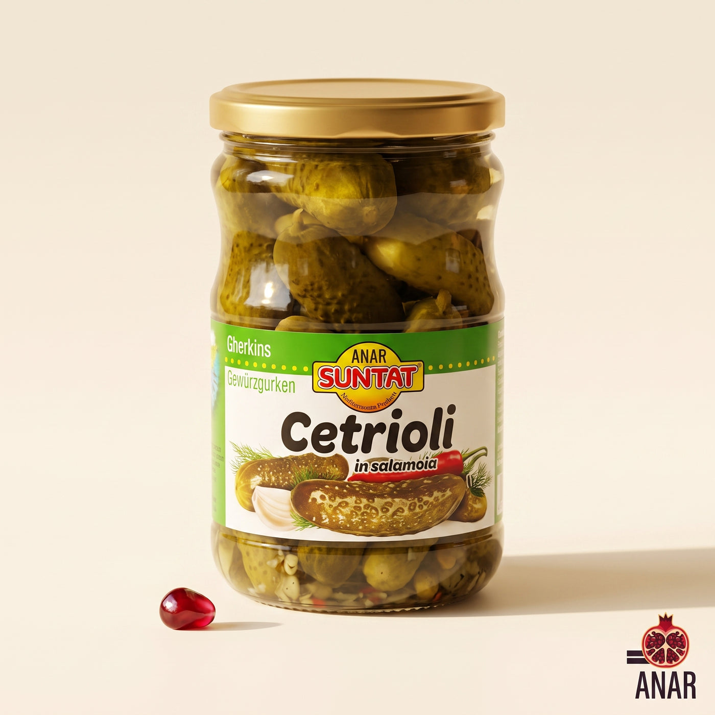 Suntat Cetrioli in Salamoia - 640g