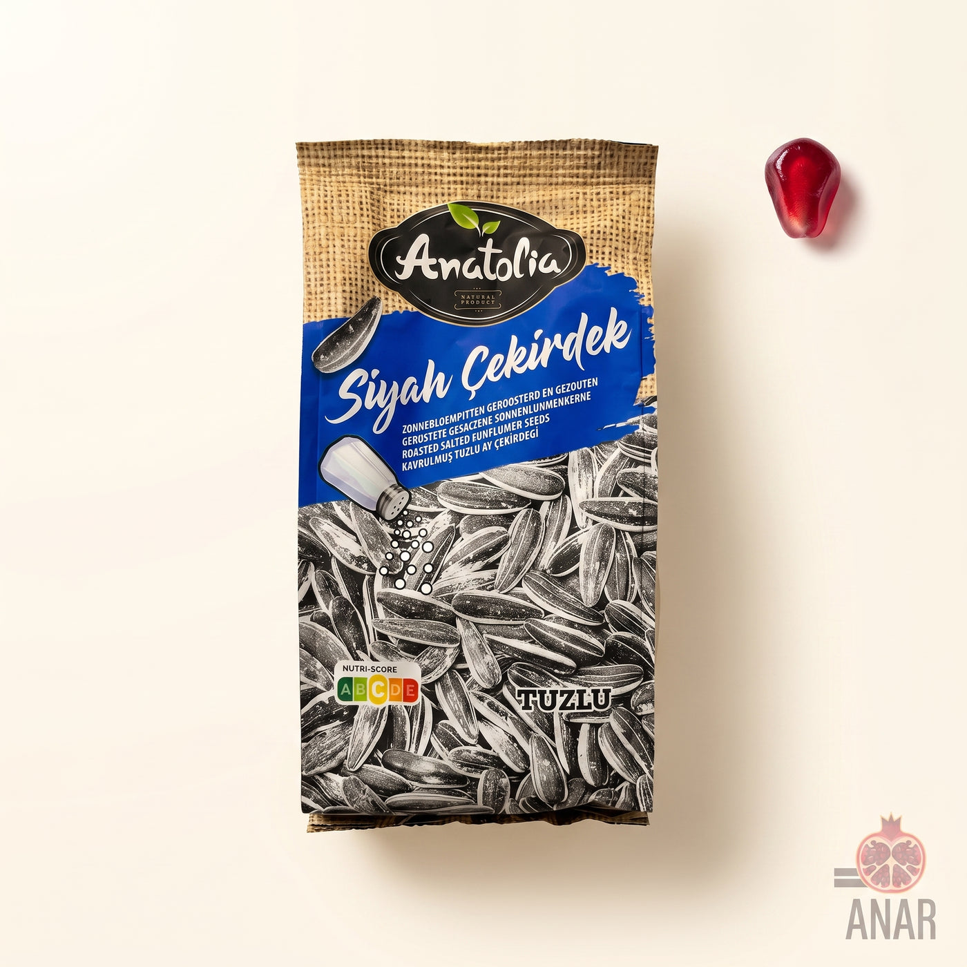 Anatolia Siyah Çekirdek - Tuzlu (Semi di Girasole Salati) 240g