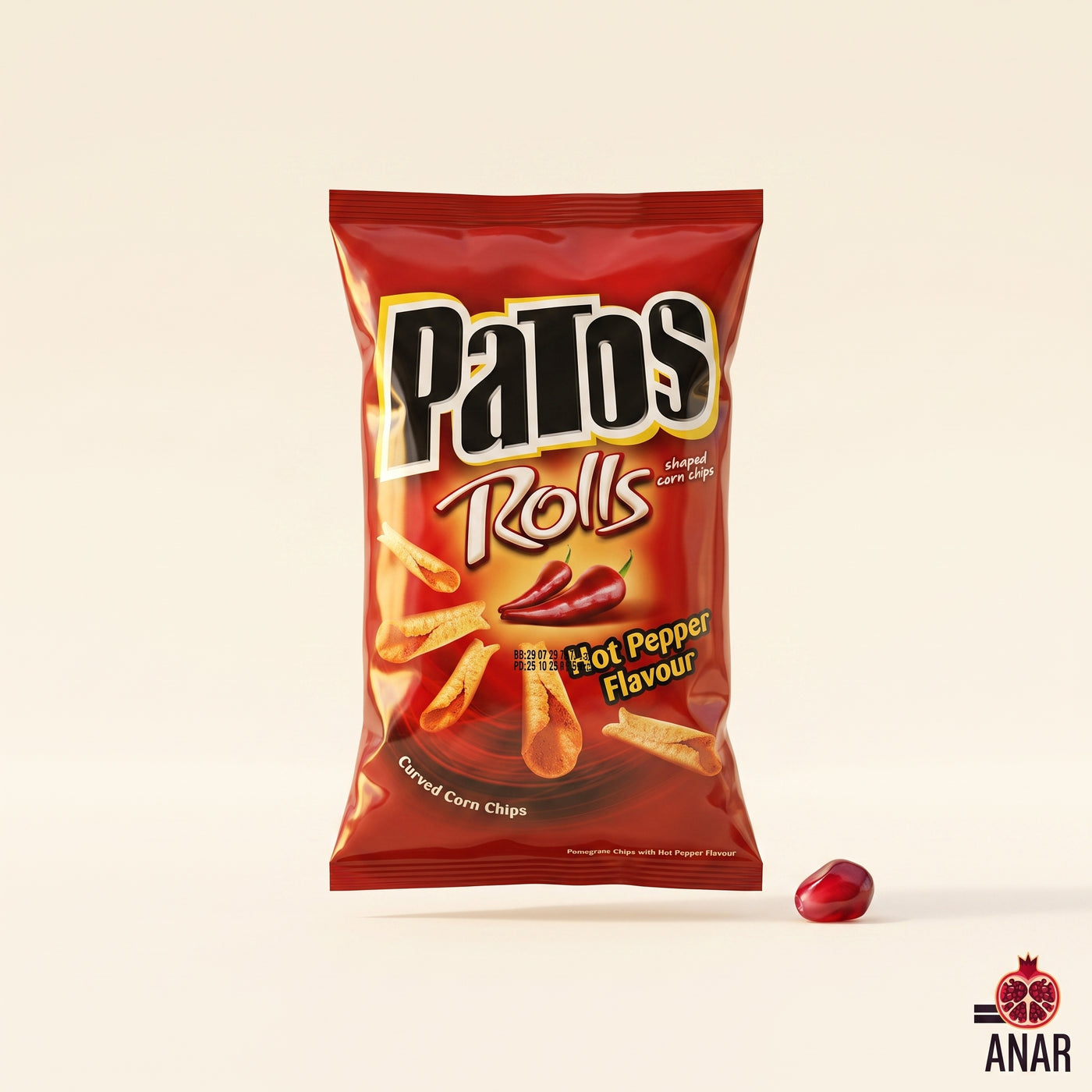 Patos Rolls - Hot Pepper Flavour