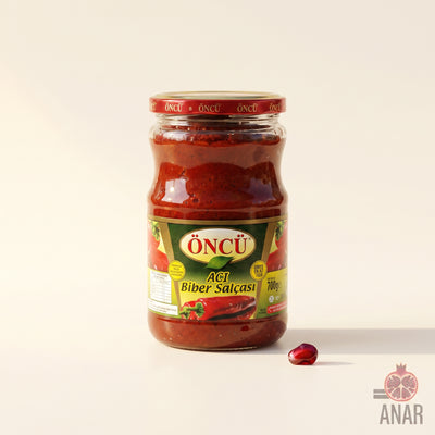 Öncü Acı Biber Salçası (Pasta di Peperoncino Piccante) - 700g