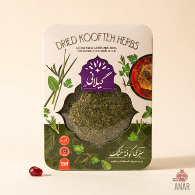 Sabzi Koofte Khoshk Gilani 125g | Miscela di Erbe Essiccate per Koofteh