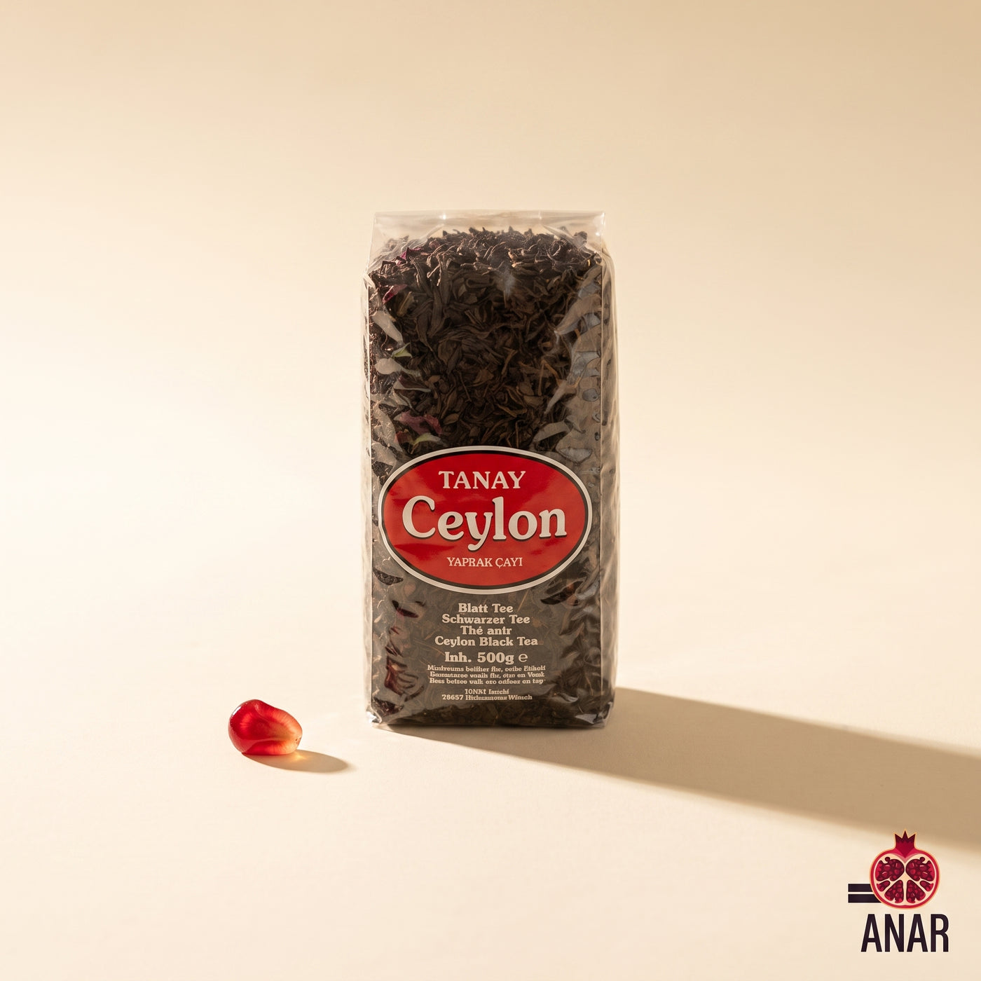 Tanay Ceylon Yaprak Çayı (Tè Nero Ceylon a Foglia Larga) - 500g