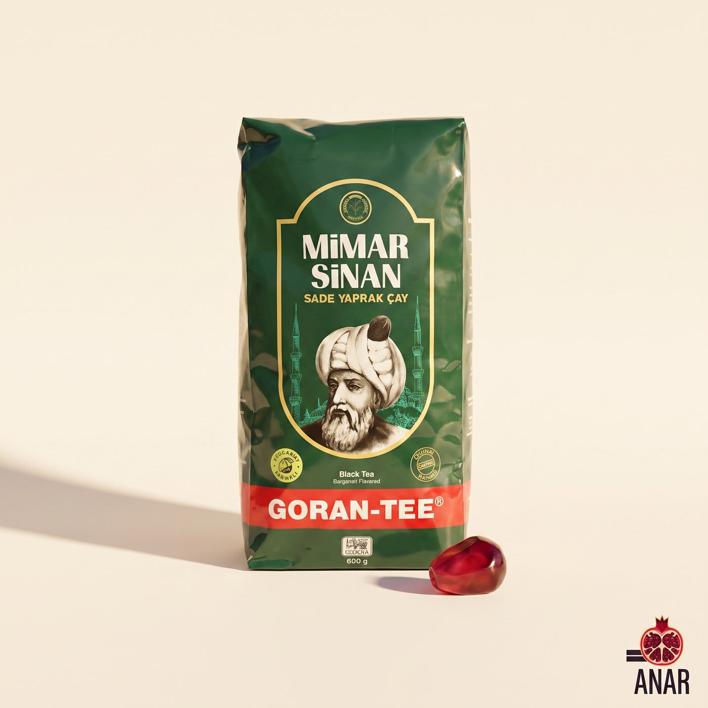 Goran-Tee Mimar Sinan (Tè Nero Tradizionale in Foglie) - 800g