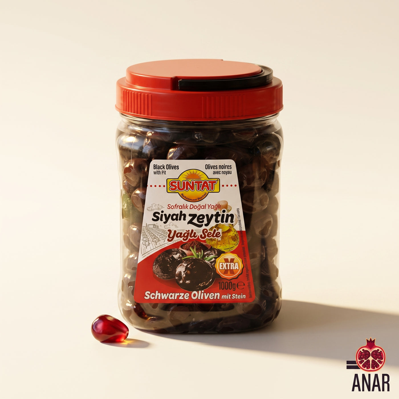 Suntat Olive Nere "Yağlı Sele" (Linea EXTRA) - 1000g